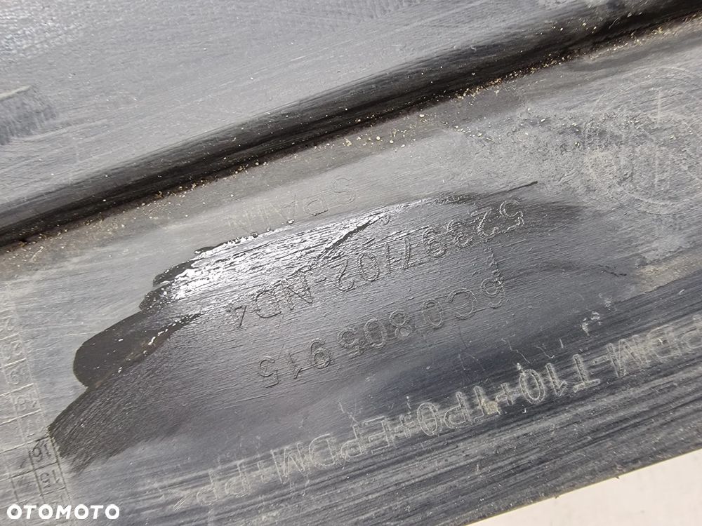 VW POLO V LIFT 6C0 14-17 OSŁONA / DOKŁADKA POD ZDERZAK / SPOJLER ZDERZAKA PRZEDNIEGO PRZÓD , NR 6C0805915 , NR AUKCJI OSŁ759 - 6