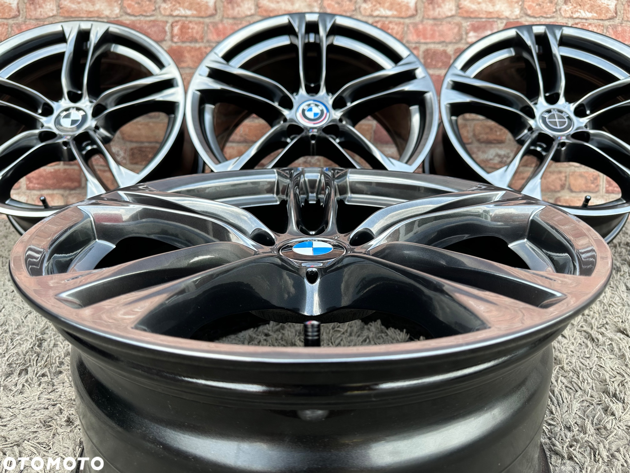 Styling 613 oryginalne alufelgi 18 BMW 5x120 M pakiet F10 8j ET30 9j ET44 xDrive Z3 Z4 E46 X1 X3 E83 X5 E90 F30 F32 F34 GT F01 F12 F20 E87 E81 E60 xD Opel Insignia OPC Performance grafit Black Chrome dwie szerokości Radom - 15