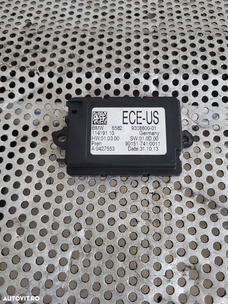 Modul Calculator Ecu Control Navigatie Bmw F10 F11 F12 F13 F06 F07 Cod 9338800 Dezmembrez Bmw F10 F11 LCI M Paket Cod Motor N55B30 3.0 3.5 4.0 Benzina An 2012-2013-2014-2015-2016-2017 - 1