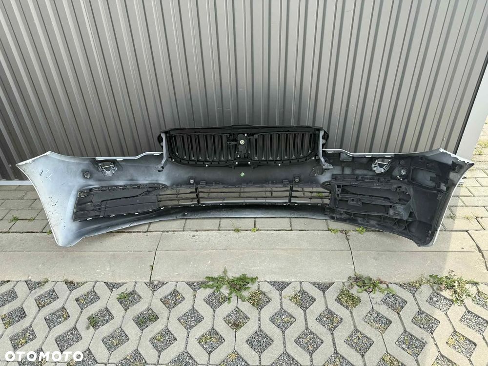 BMW 5 G30 Zderzak Przód Przedni kompletny Grill 4xPDC A300 Alpinweiss - 8