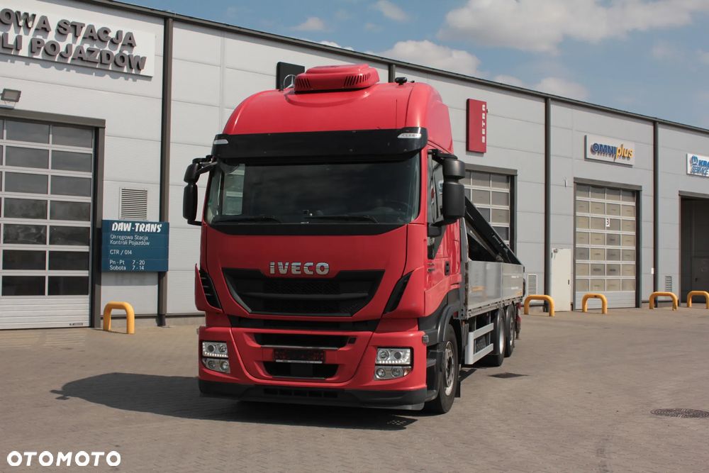 Iveco 460 side construcion with Crane - 5
