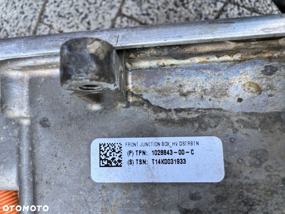 TESLA S S85 85 P85 85D P85D PRZETWORNICA JUNCTION BOX PRZEKAZNIK HV - 3
