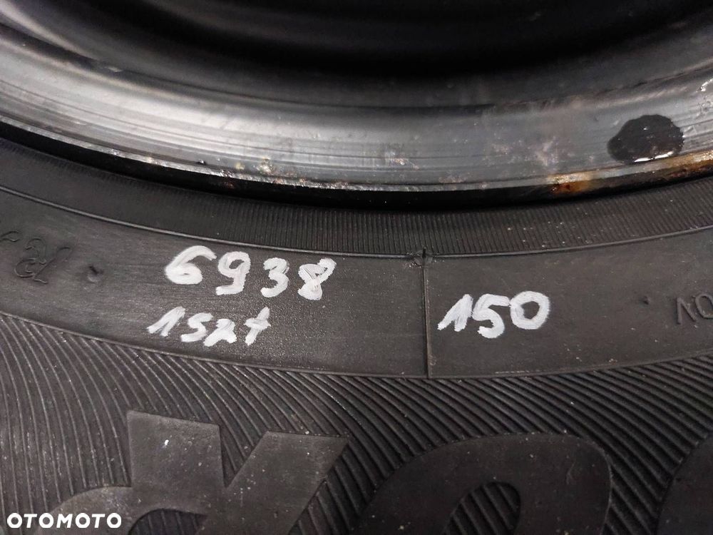 KOŁO ZAPASOWE ZAPAS 5x100 6Jx15 ET38 FI57,1  GOLF OCTAVIA 1J0601027C - 2