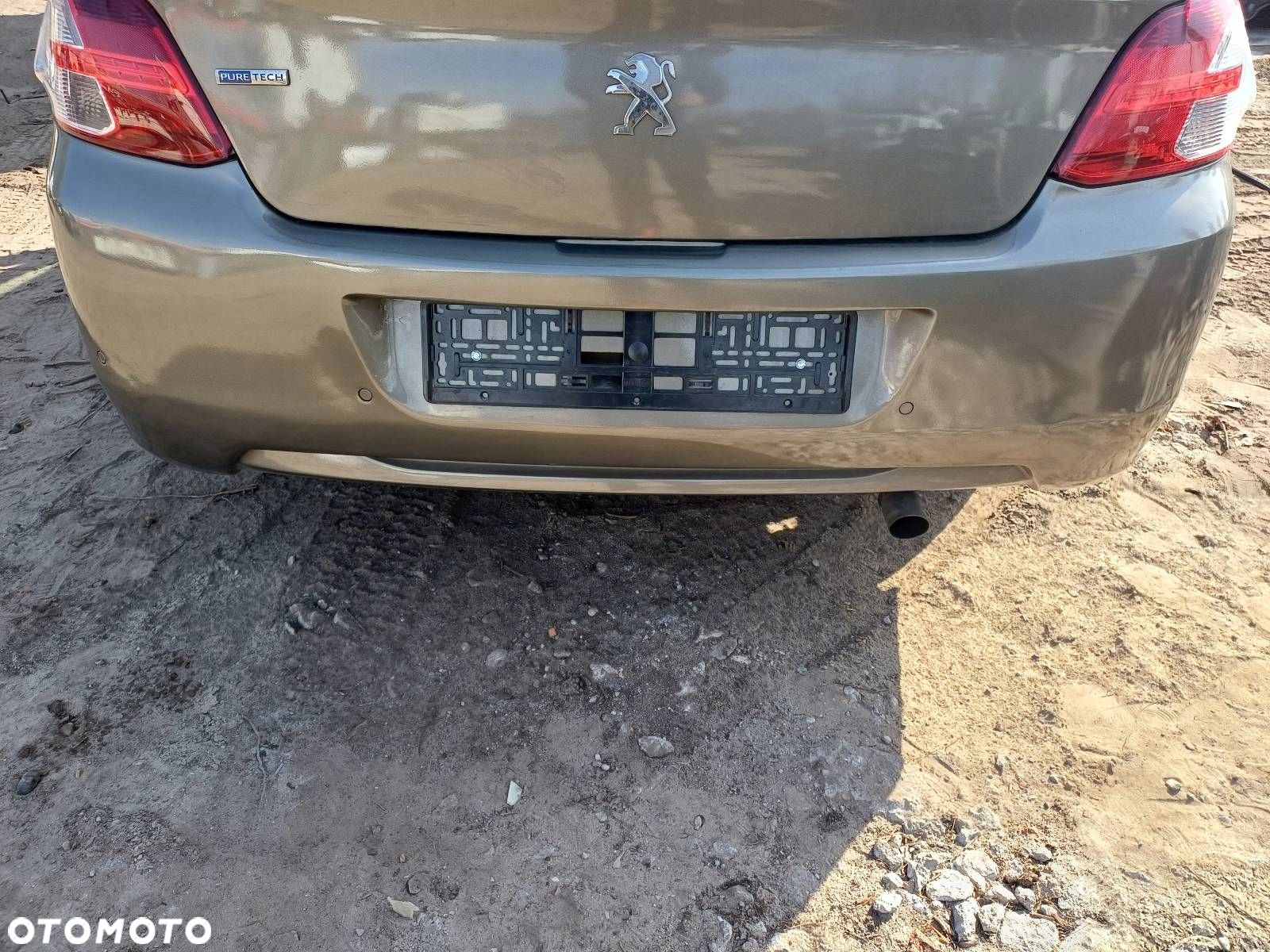 KOMPLETNY TYŁ PEUGEOT 301 I KEB KLAPA ZDERZAK LAMPY - 4