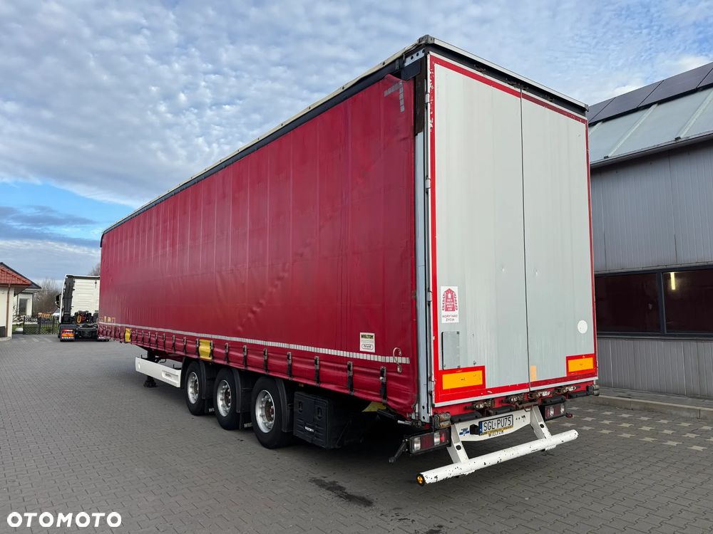 Wielton NACZEPA FIRANKA MEGA, SAF, XL, OŚ I DACH PODNOSZONE 2017 ROK SUPER STAN - 4