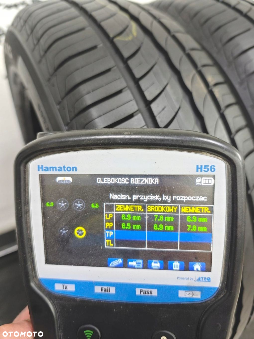185/65r15 pirelli 2020 opony letnie 6,5mm 51346 - 7