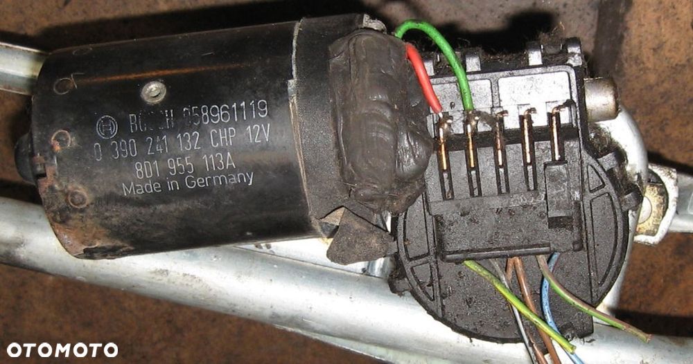 mechanizm wycieraczek silnik przód AUDI A4 PASSAT B5 VOLKSWAGEN - 3