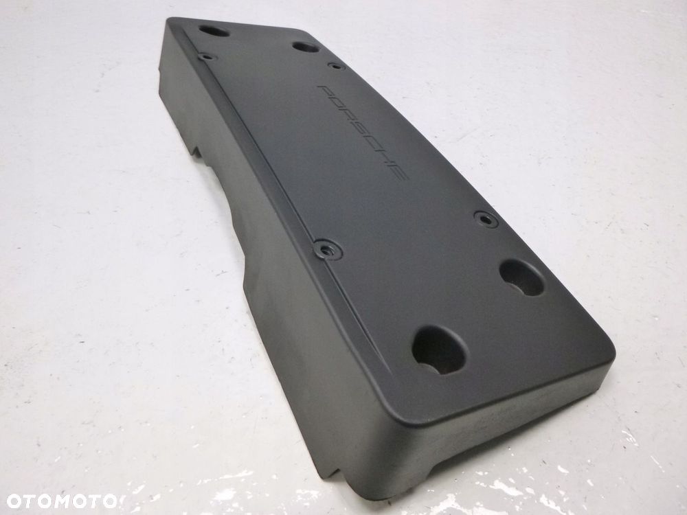 PORSCHE PANAMERA RAMKA MOCOWANIE TABLICY PODKŁADKA LOGOWANE ORYGINAŁ - 6