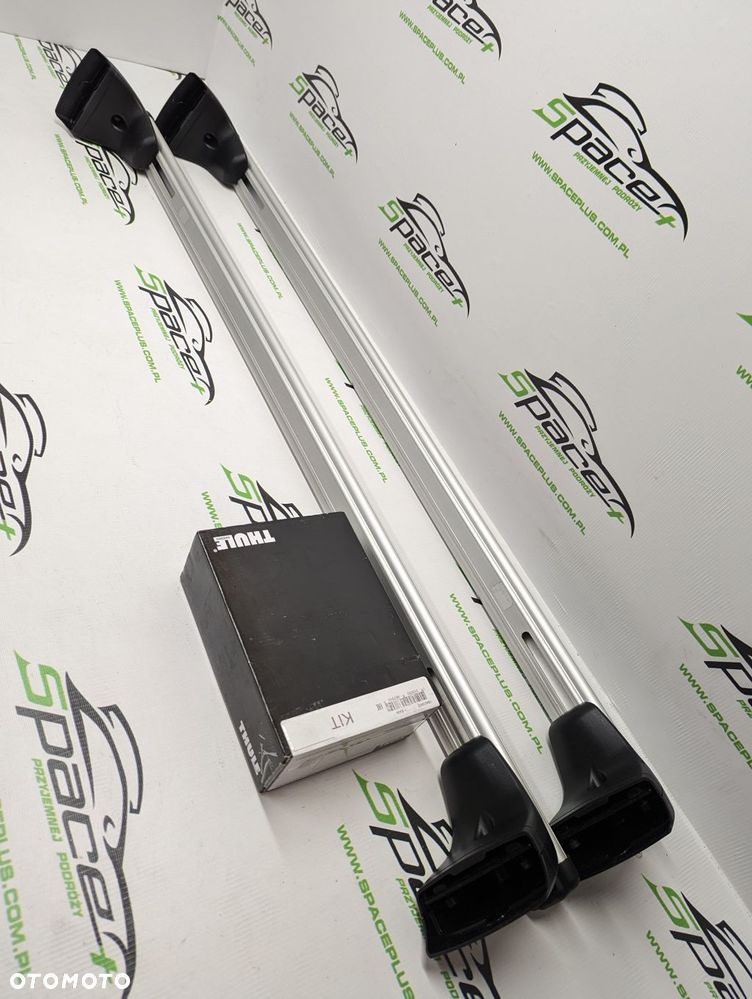 Bagażnik dachowy Thule: belki 869 + Kit dopasowujący 183159 + Stopy 751 - 7