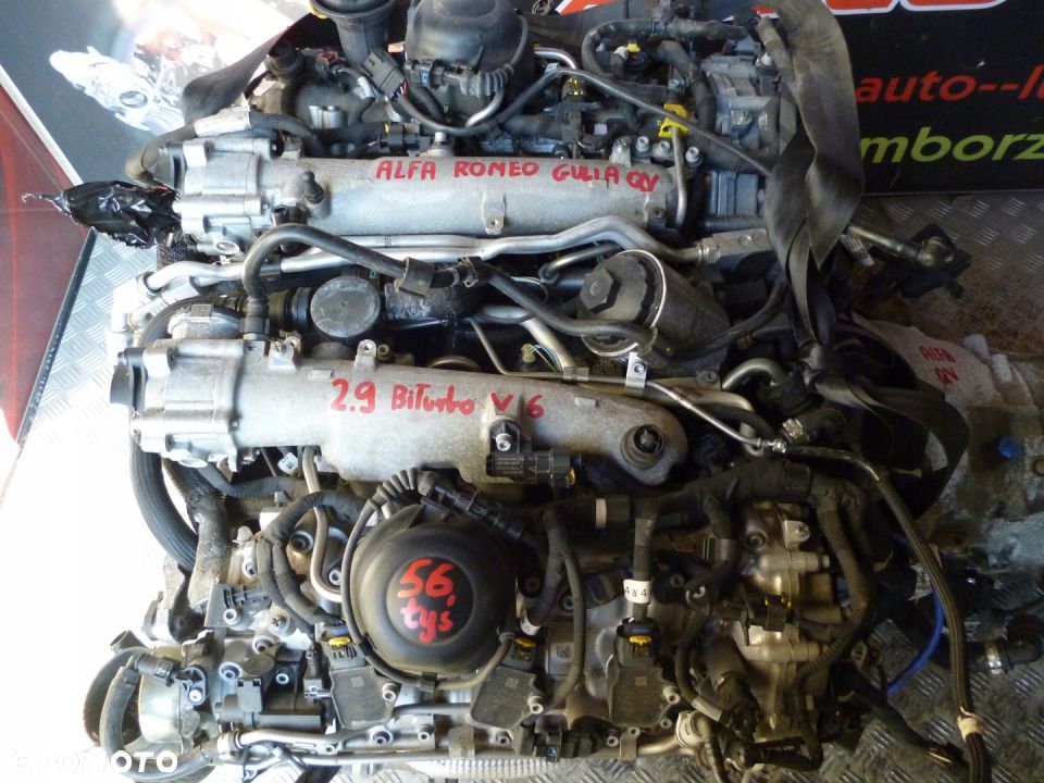 SILNIK ALFA ROMEO GIULIA STELVIO QV 2.9 V6 BITURBO - 2