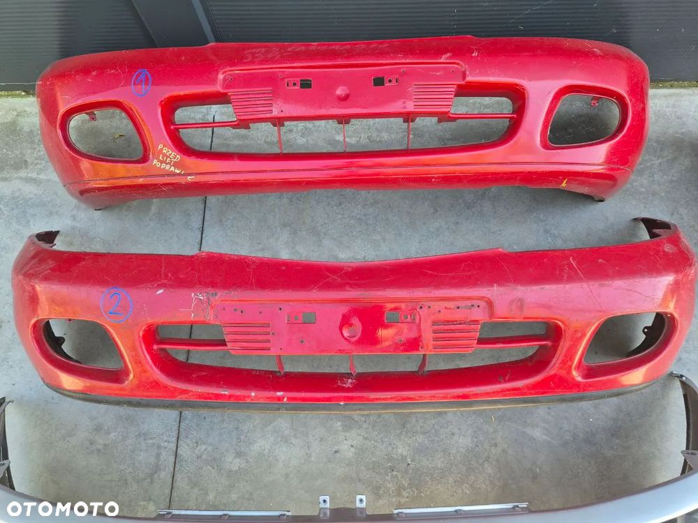 ZDERZAK MITSUBISHI CARISMA TYŁ / PRZÓD   PRZED LIFT / PO LIFT - 6