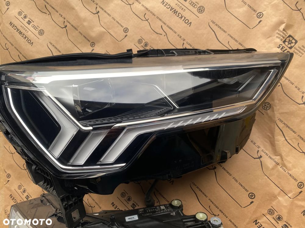 AUDI Q3 83A kompletny przód maska lampy zderzak błotnik pas B9 B9 LX5E 32km - 11