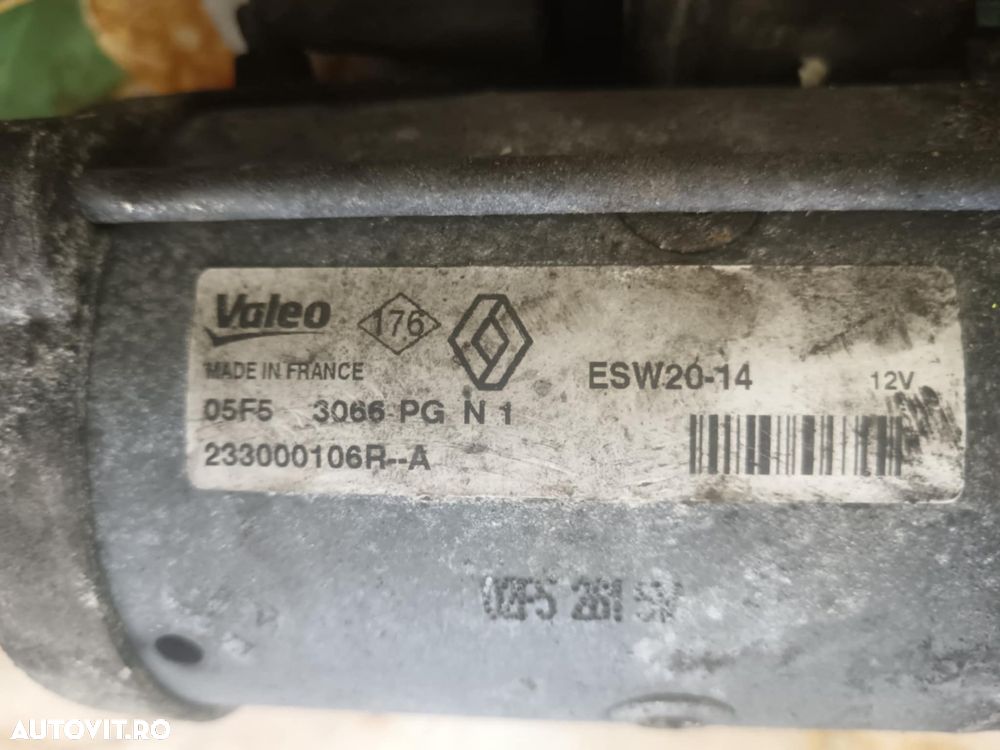 Electromotor Renault Trafic 3, opel vivaro 1.6 Dci 233003248R, 233000106r - 6