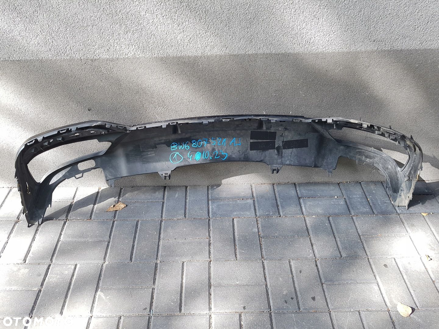 AUDI A5 F5 S-Line spoiler zderzaka tył dokładka dyfuzor 8W6807521AJ - 2
