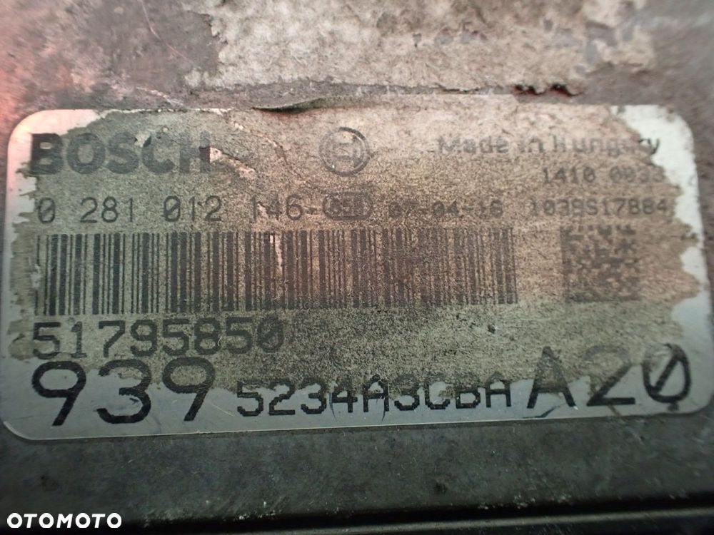 KOMPUTER SILNIKA ALFA ROMEO 159 51795850 - 4