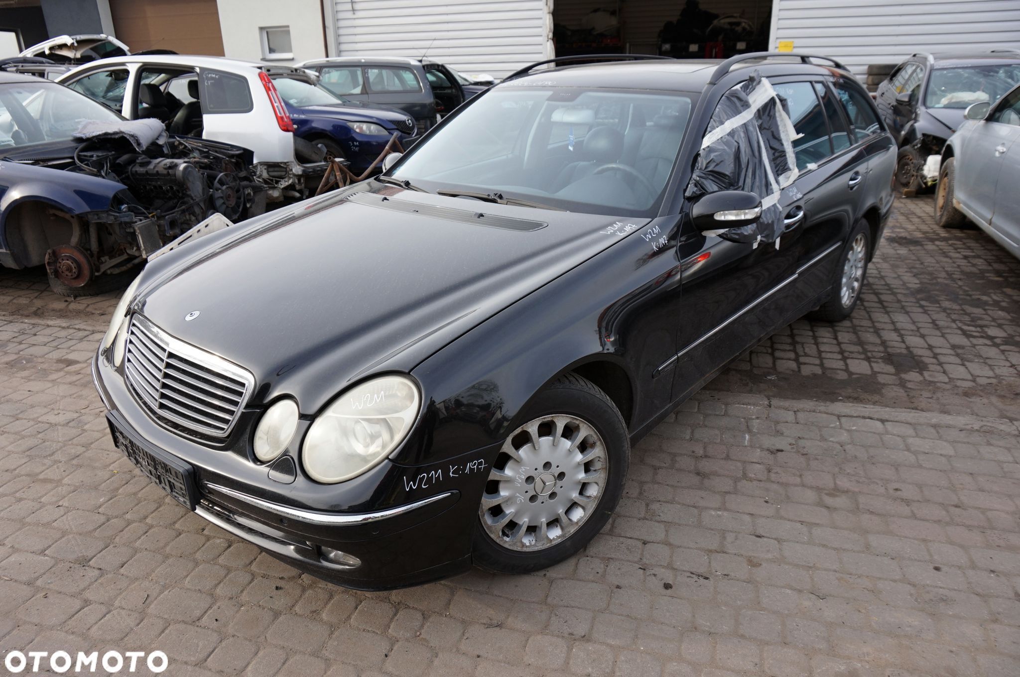 POMPA KOMPRESOR ZAWIESZENIA E-KLASA W211 2.7 CDI A2113200304 MERCEDES 2002-2006 - 1