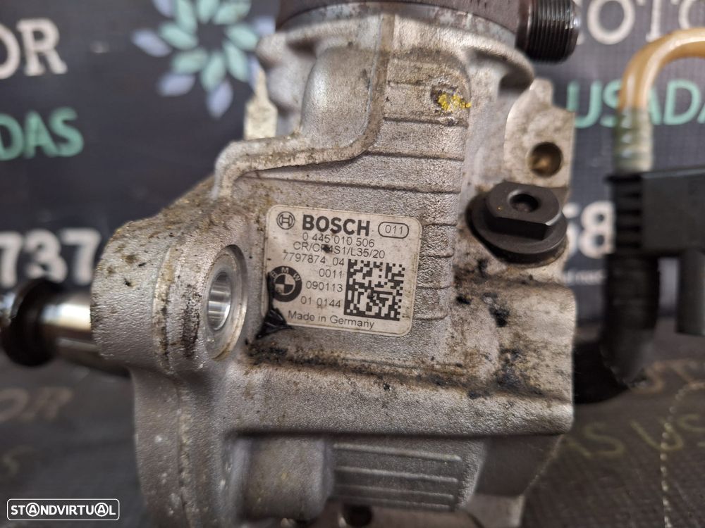 Bomba injetora usada BMW N47 118D 318D BOSCH 0445010506 143CV ALTA PRESSÃO - 1