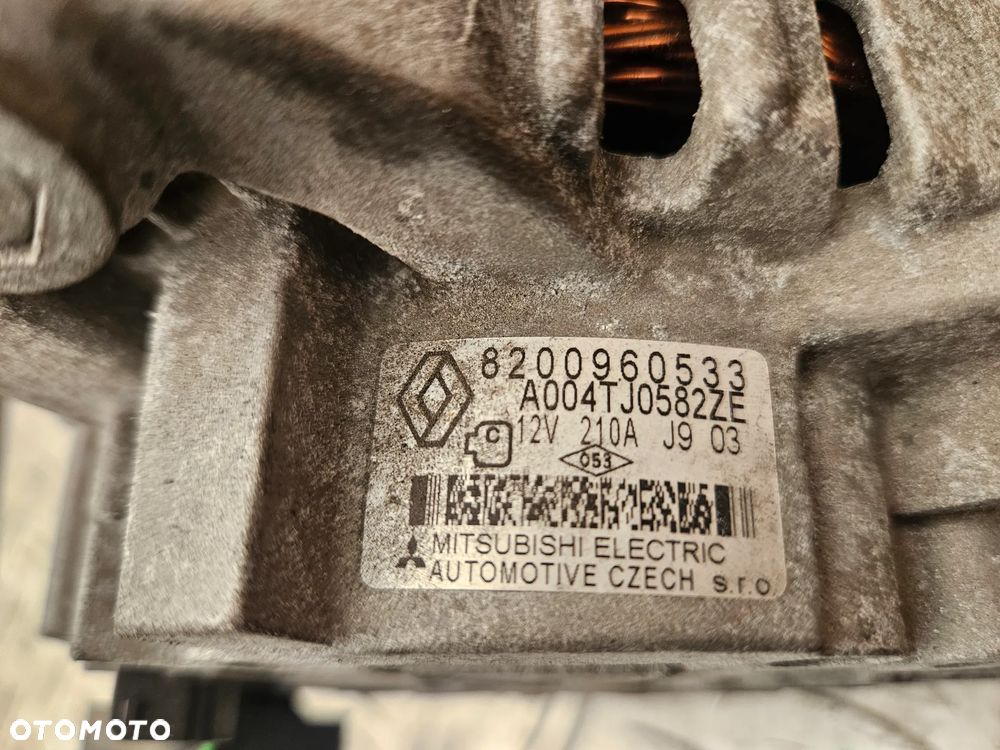 Alternator Renault Scenic III Laguna III 1.5 DCI 8200960533 Mitsubishi - 5
