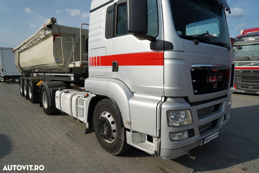 MAN TGS 18.400 / KIT / SISTEM HIDRAULIC / + BASCULĂ ALUMINIU / 26 M3 / 4.500 KG / JANTE DIN ALIAJ / 2017 - 5
