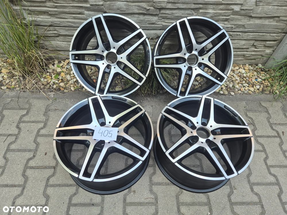 4x 8,5x18 ET48 5x112 Używany komplet felg aluminiowych MERCEDES AMG - 1