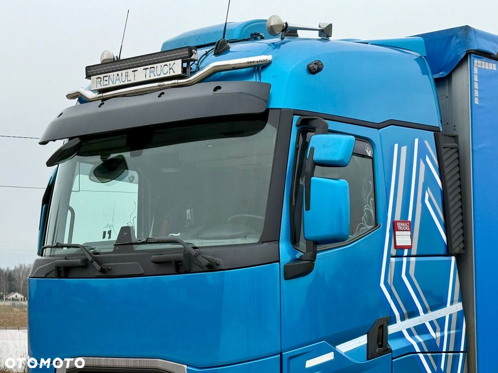 Renault T480 / FIRANKA / 6x2 / 24 PALETY / 9.6 M DŁUGOŚCI / 450 TYŚ KM / 3 OŚ PODNOSZONA / HIGH / 2021 ROK - 14