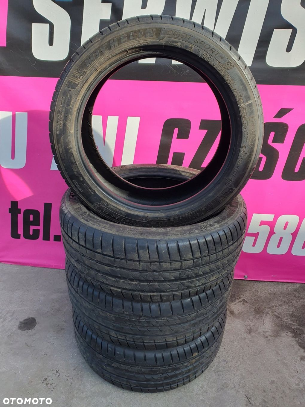 OPONY LETNIE LATO MICHELIN PILOT SPORT 4 235/45ZR18 235/45/18 - 1