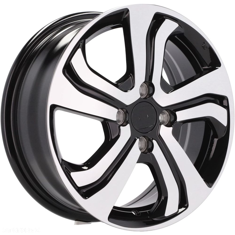 4x Felgi 15 4x100 m.in. do HONDA Civic V VI VII Jazz City CRX Logo KIA Picanto RIO - L1236 - 6