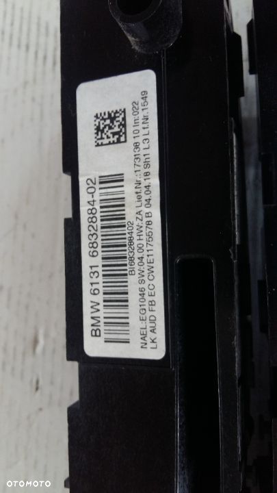 BMW F20 F30 F31 PANEL RADIA 6832884 - 4