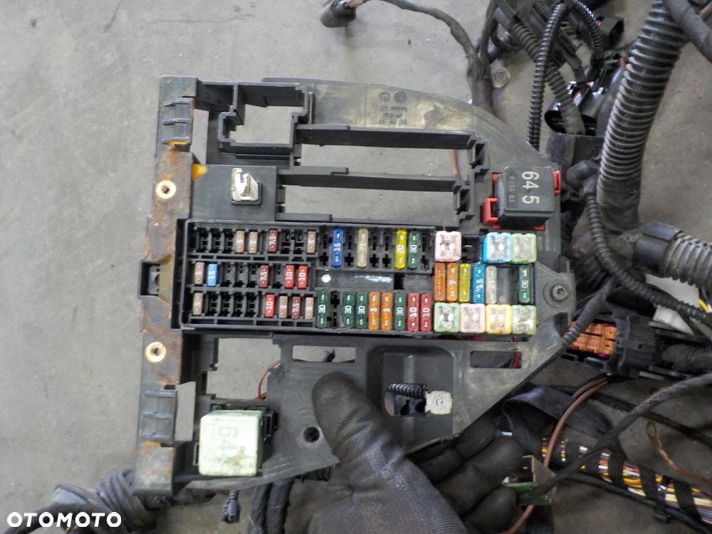 VW T6 2.0 TDI ADBLUE WIĄZKA INSTALACJA KABLE KLIMA PDC ELEKTRYKA CXH - 4