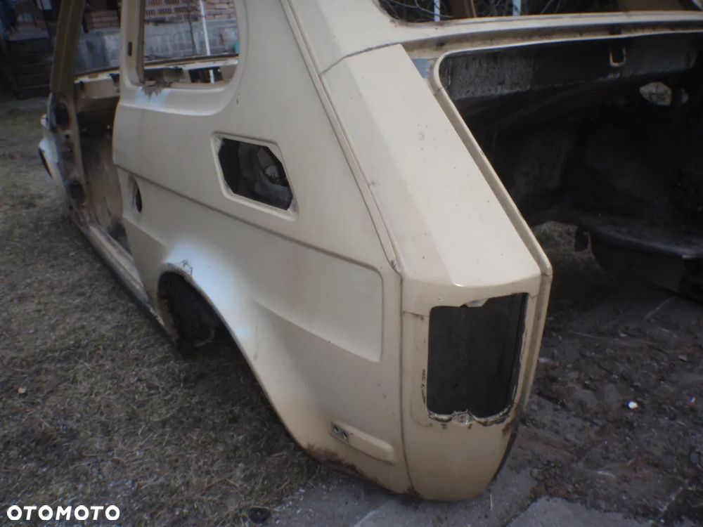 błotnik poszycie dach pas przedni karoseria ćwiartka buda fiat 126p maluch fl elegant - 7