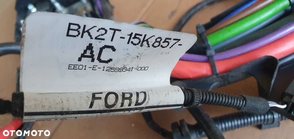 Wiązka instalacja wnętrza środka Ford Transit Custom MK8 Lift BK2T 14401 CHF - 11