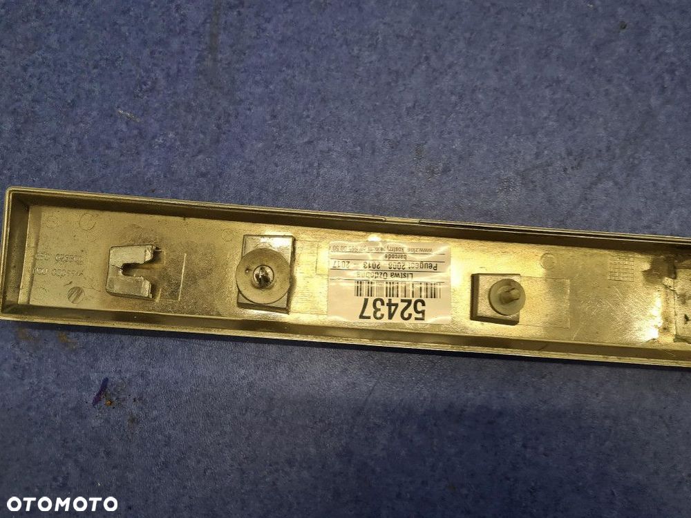 PEUGEOT 2008 LISTWA OZDOBNA DRZWI PRAWY PRZÓD 9806391677 - 6