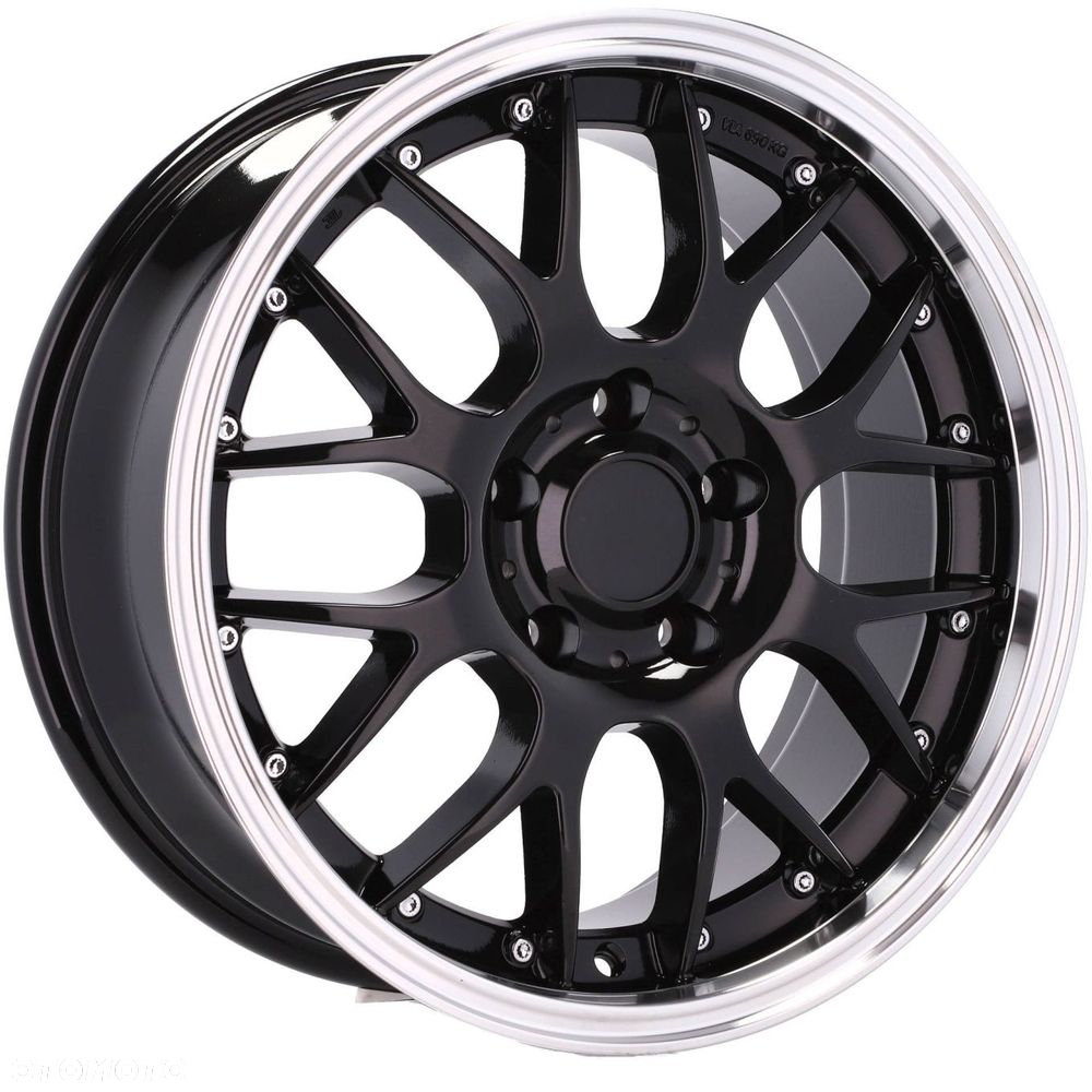 4x Felgi 18 5x120 m.in. do BMW 5 6 7 E39 E60 E38 E65 E63 F06 - BY773 - 2