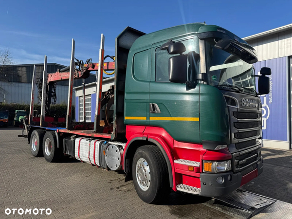 Scania R560 6x4 EURO5 POJAZD DO DREWNA HDS