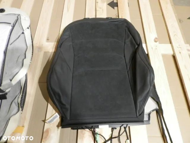 FOTEL FOTELE SIEDZISKO OPARCIE PRZEDNIE PRAWE SKÓRA ALCANTARA POSZYCIE TAPICERKA TITANSCHWARZ KWW VOLKSWAGEN ARTEON 3G8 ORYGINAŁ - 16