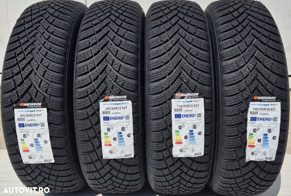 195/65 R15, 91T, HANKOOK W462 Winter Incept RS3, Anvelope de iarna M+S