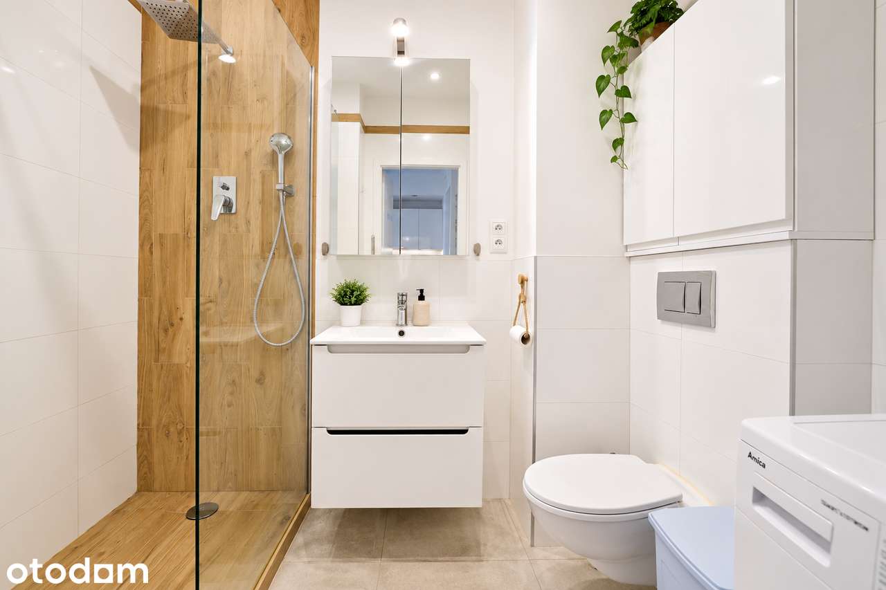 Studio ze strefą sypialnianą i dużym balkonem|Żoliborz, blisko Arkadii