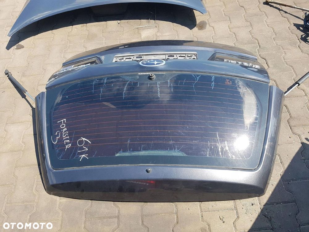 SUBARU FORESTER III 2008-2013r KLAPA BAGAŻNIKA TYŁ 61K - 9