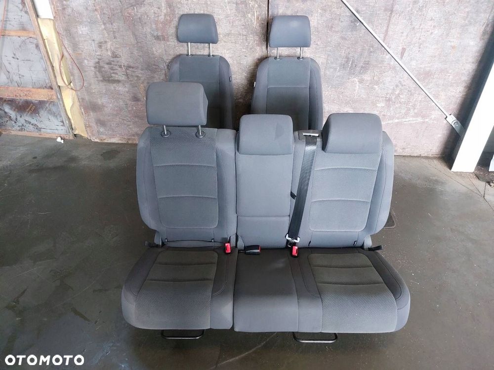 FOTELE KOMPLET LEWY PRAWY KANAPA TYŁ VOLKSWAGEN GOLF V PLUS - 2