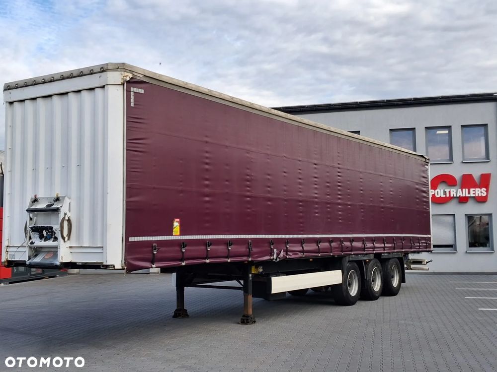 Krone Standard, Firanka, Mocowania promowe, Podnoszony zderzak - 1