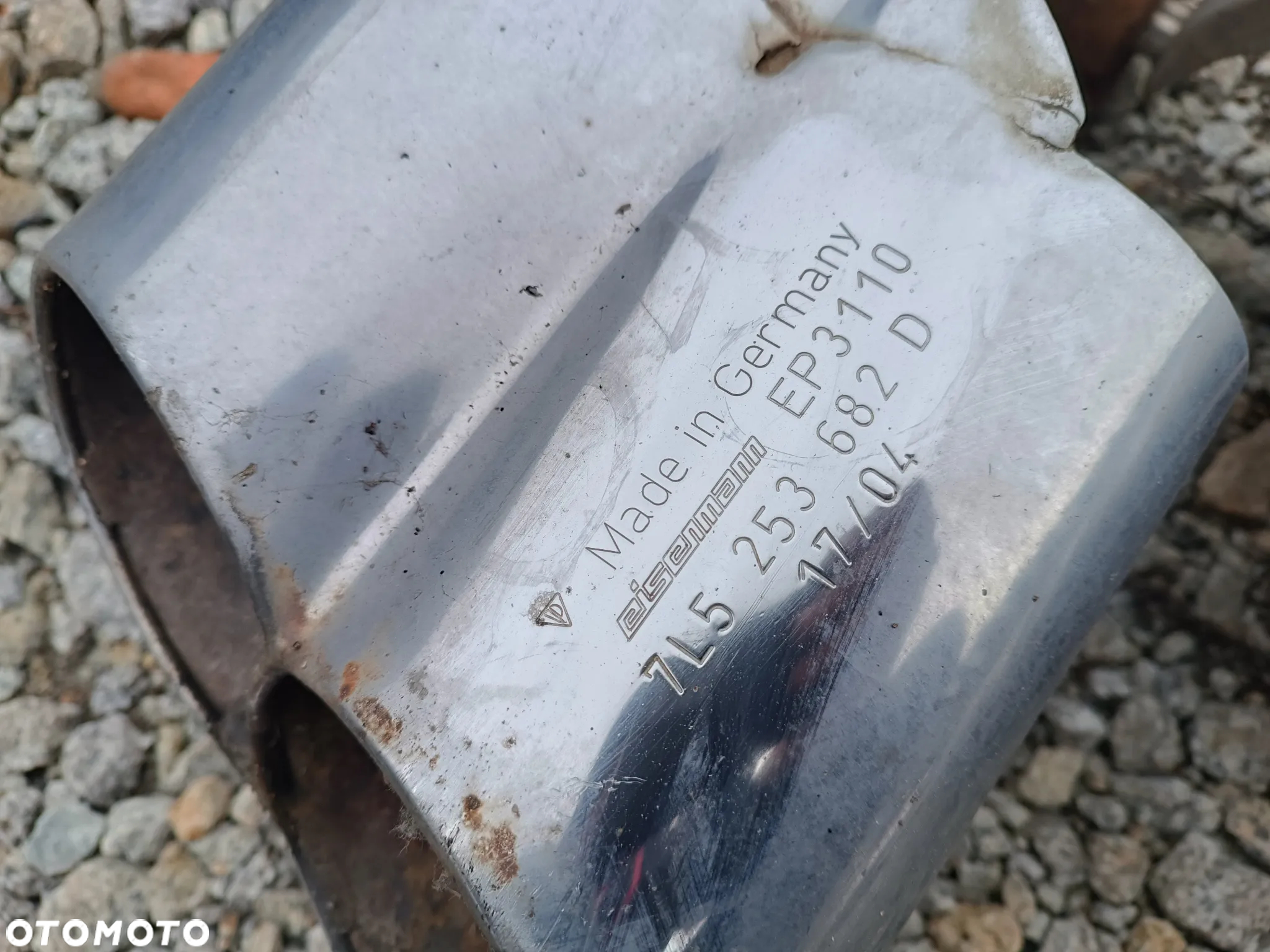 TŁUMIK WYDECH RURA PORSCHE CAYENNE 4.5 V8 - 5