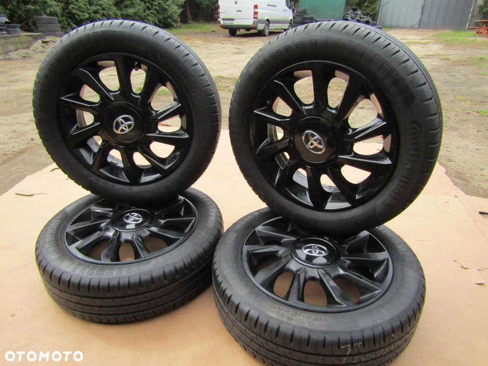 4x FELGI KOŁA 15 Citroen C1 Toyota Aygo II IQ Peugeot 107 108 / + Opony 165/60 LETNIE - 13