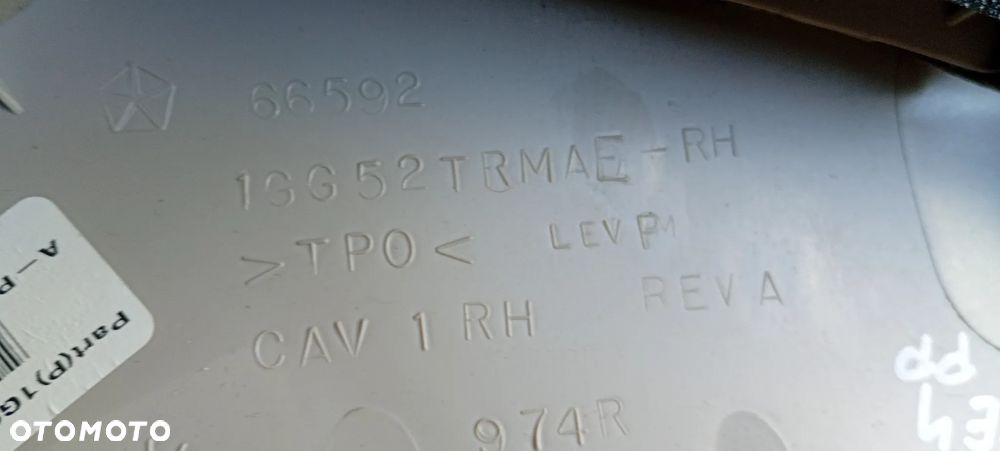 Osłona poszycie słupka prawy przód Jeep Grand Cherokee IV WK2 - 6
