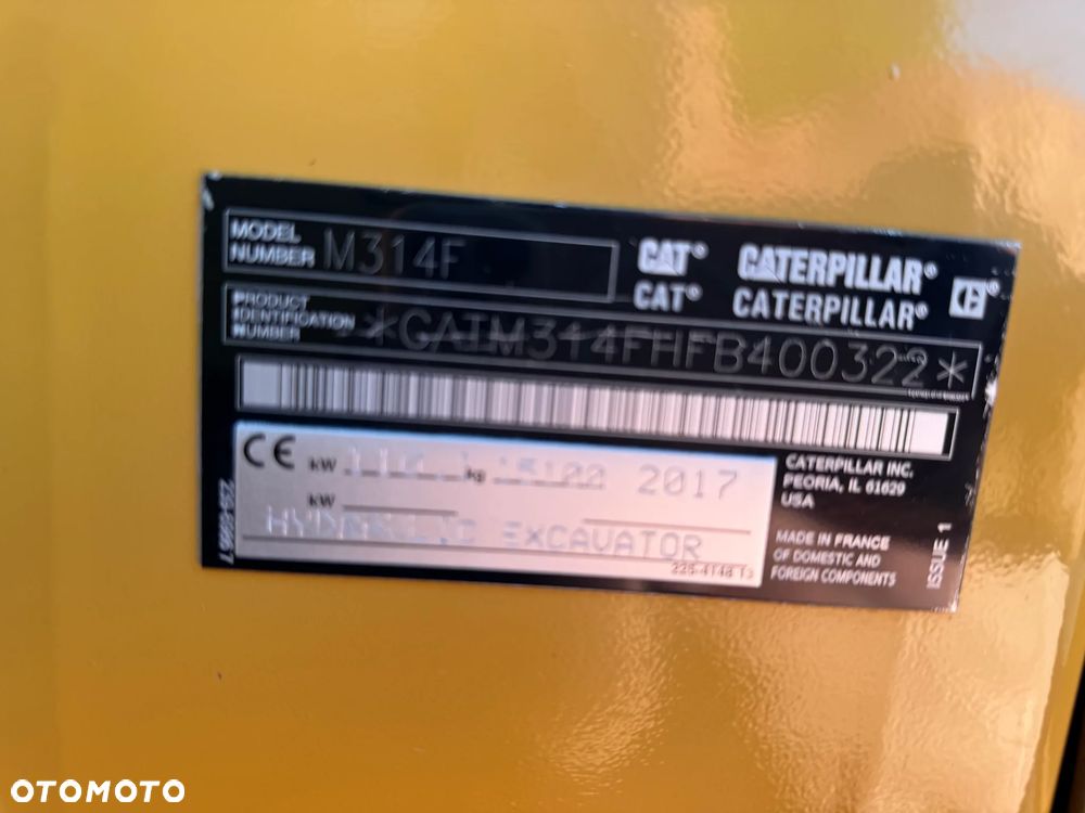 Caterpillar 314 F - 19