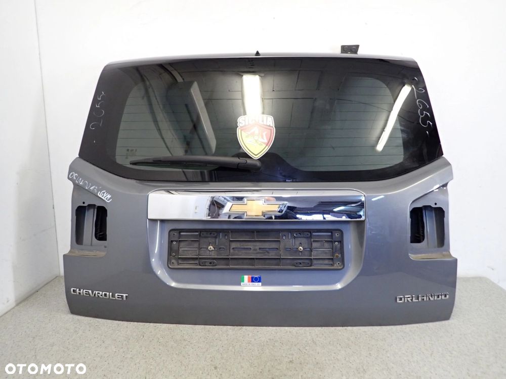 CHEVROLET ORLANDO 10- KLAPA TYLNA BAGAŻNIKA GYM KOMPLETNA - 1