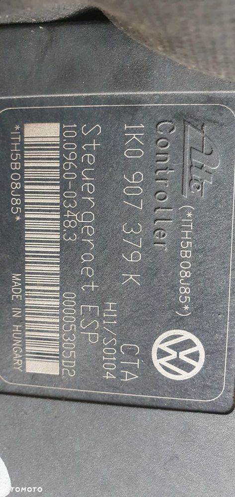 Pompa ABS sterownik Audi A3 8P 1K0614517H - 9