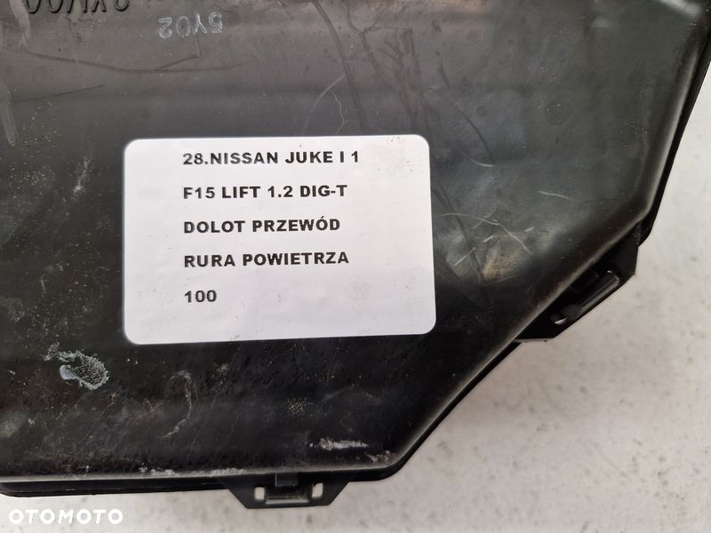 nissan juke i 1 f15 lift 1.2 dig-t dolot przewód rura powietrza - 6