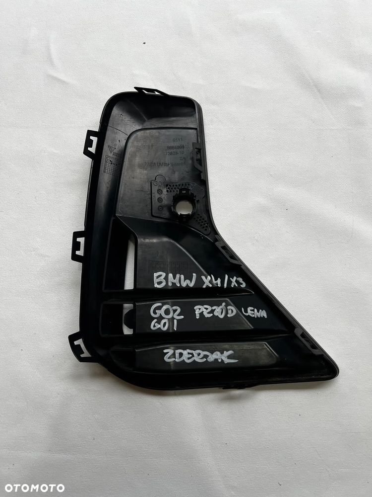 BMW G01 X3 Lewa Kratka Wlotu Powietrza Zderzaka Przedniego 51118081201 - 5