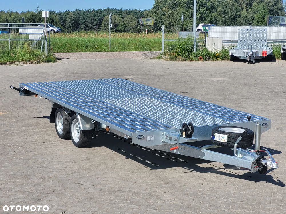 Niewiadów DOSTAWA Przyczepa Laweta MARS 500x210cm PLATFORMA idealna do przewozu aut, AMORTYZATORY, NAJAZDY, ZAPAS! - 11