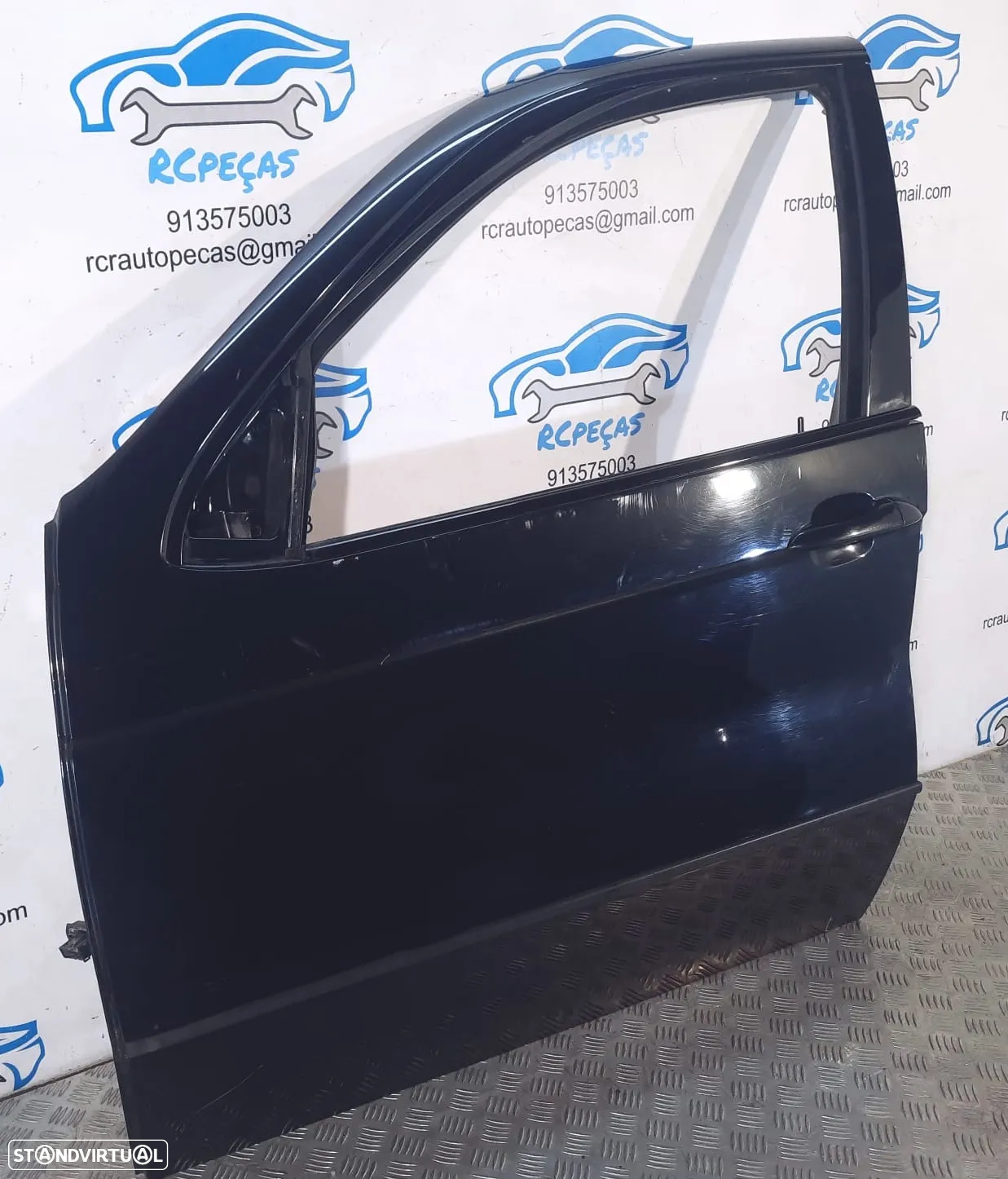 PORTA PORTAS FRENTE FRONTAL ESQUERDA BMW X5 E53 41517211423  MOTOR PUXADOR VIDRO - 6